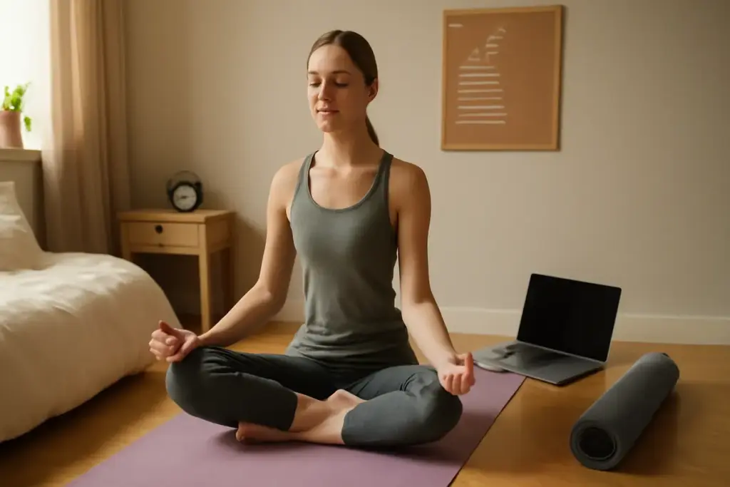Come iniziare a praticare yoga a casa? I passaggi essenziali per motivarsi ogni mattina