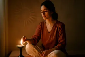 Perché si accendono le lampade nelle pratiche spirituali? Il significato simbolico che va oltre il gesto