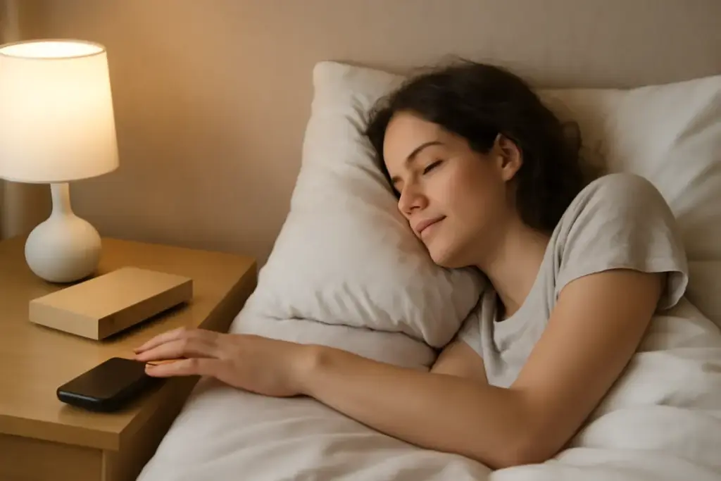 Dormire meglio senza dispositivi elettronici: il gesto semplice che aiuta anche la produttività mentale