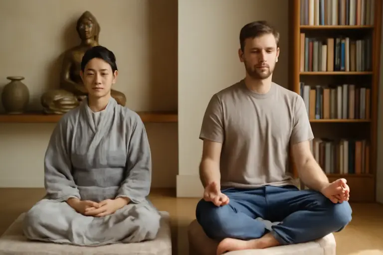 La meditazione nelle antiche tradizioni: differenze principali tra Oriente e Occidente svelate