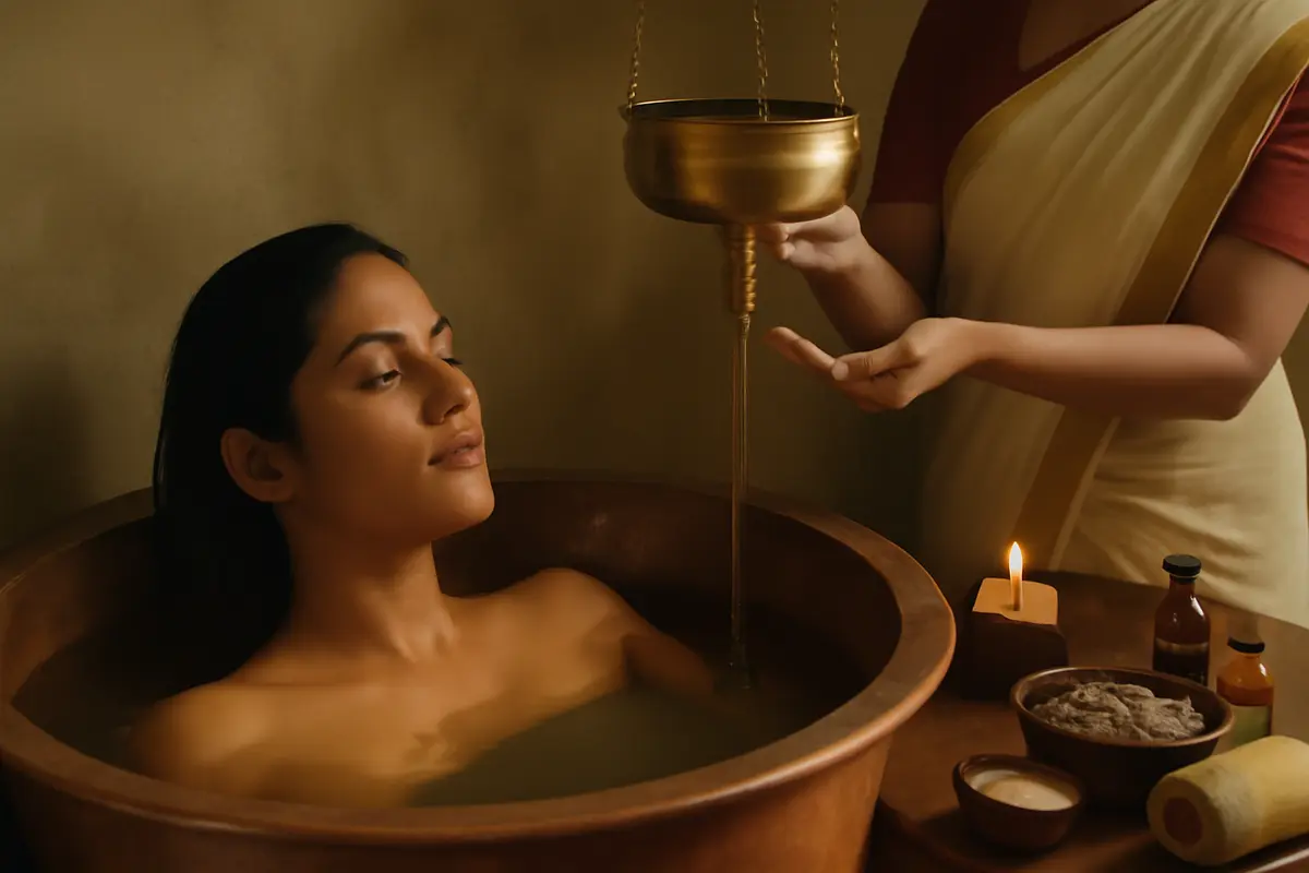 Che ruolo ha la tradizione del bagno ayurvedico? Differenze reali su corpo, mente e rilassamento