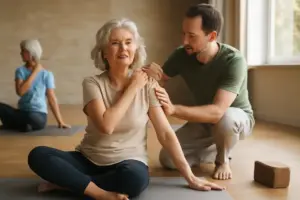 Migliorare le articolazioni con lo yoga dolce: i movimenti consigliati dagli insegnanti con esperienza