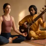 Come la musica classica indiana influenza la pratica dello yoga? Effetti su corpo e mente che puoi percepire fin da subito